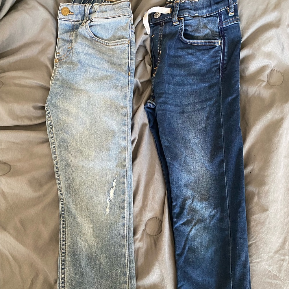 Two pairs of H&M Boys jeans Size 7-8